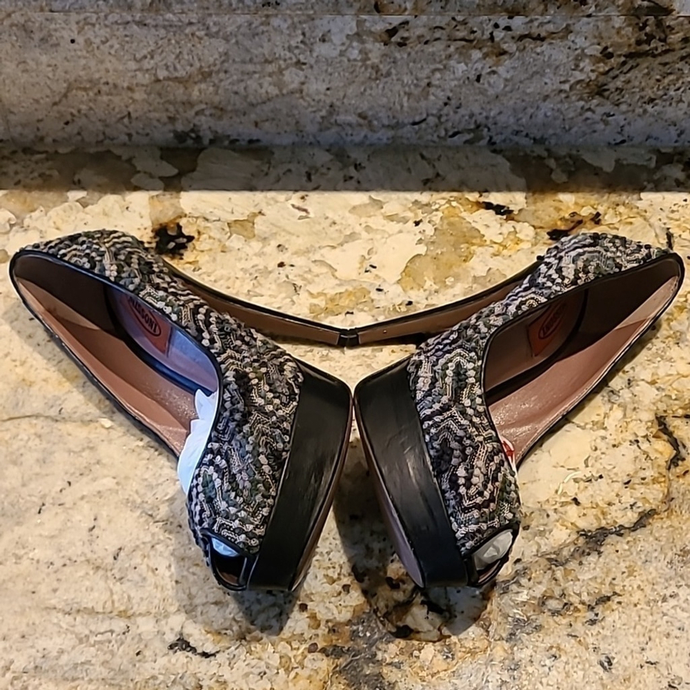 Missoni stiletto heels sz. 37 made in Italy. - Picture 4 of 10